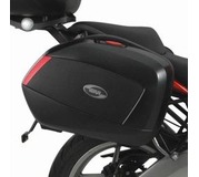 Online MC Sideveskefester plx i stål for V35V37 vesker Honda XL1000V