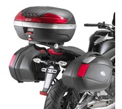 Online MC Sideveskefester plx i stål for V35V37 vesker Honda XL1000V